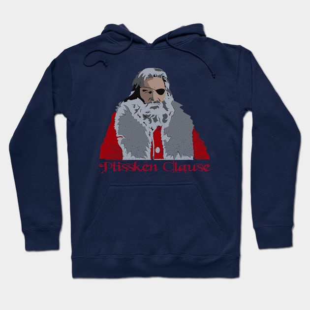 Plissken Clause Hoodie by Cinematic Omelete Studios